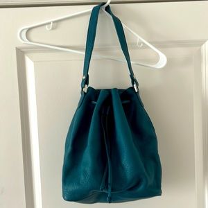 Leather Bucket Bag